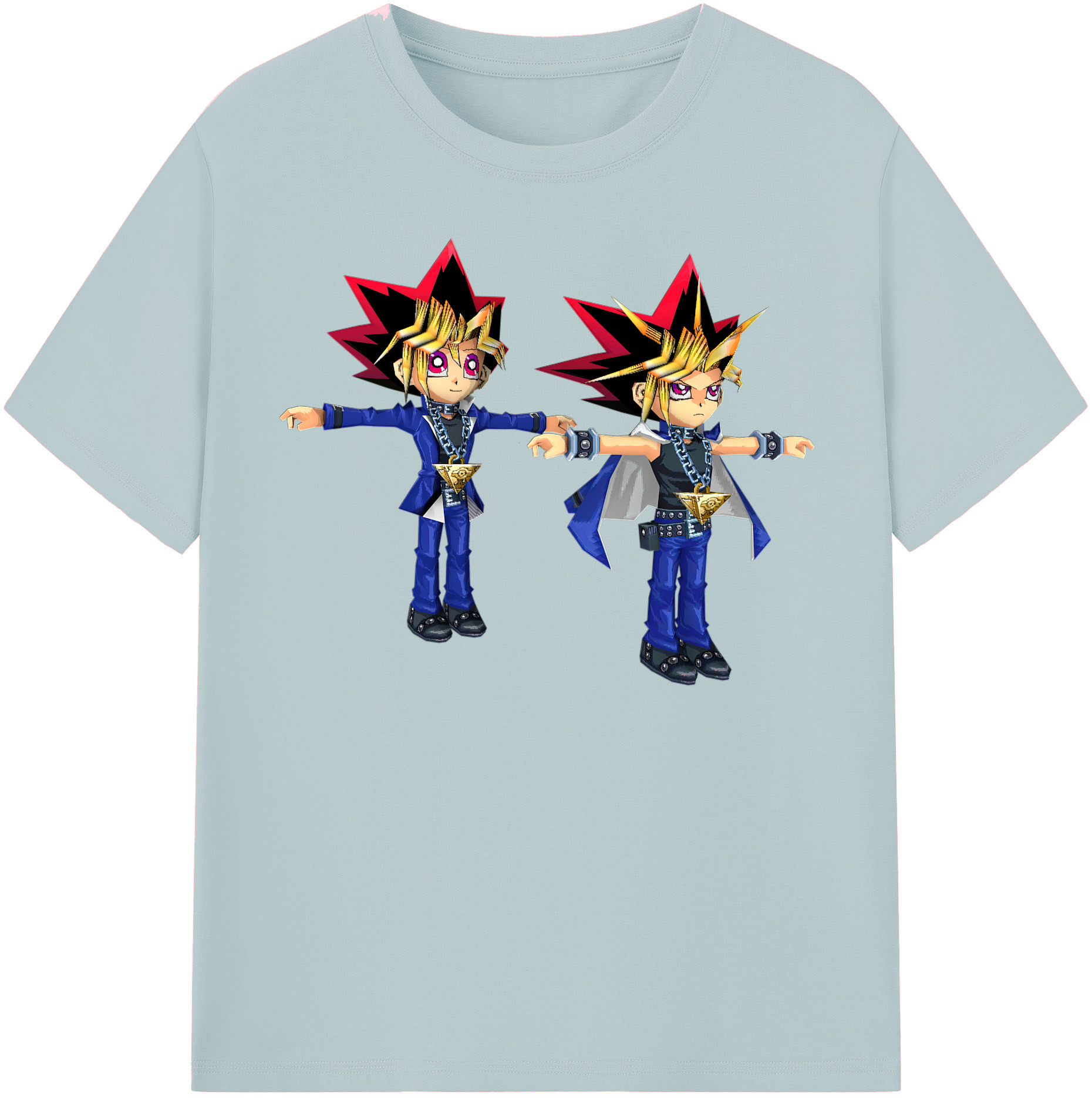 （画像用） 遊☆戯☆王 Yu-Gi-Oh! 綿100％半袖Tシャツ（フロントプリント）